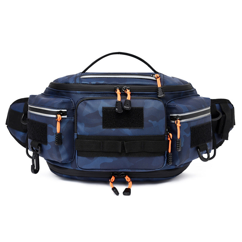 Men's Large Capacity Riding Motorcycle Fishing Gear Lure Men's Fanny Pack