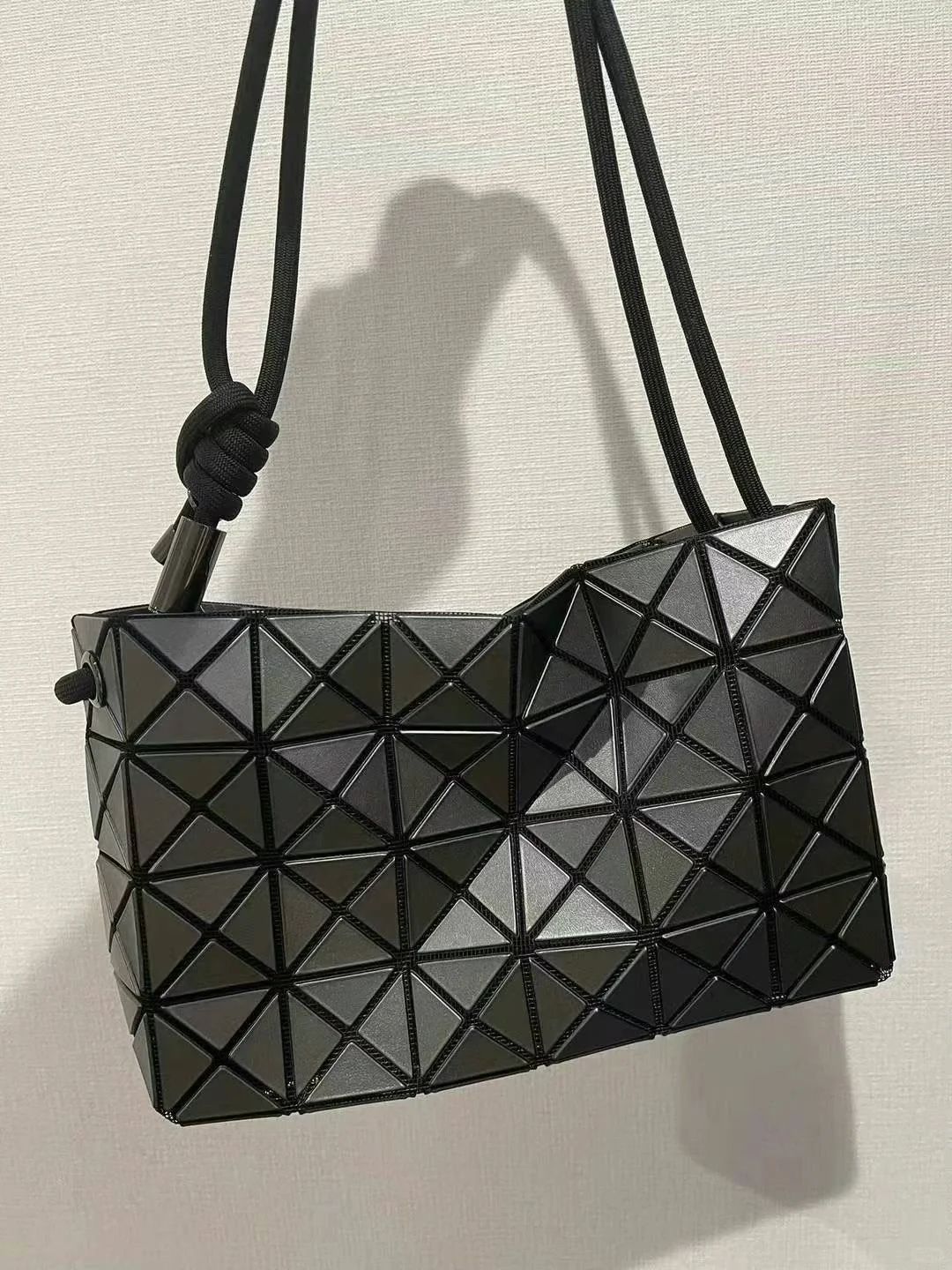 Women's Style Life Geometric Diamond Pattern Drawstring Bags