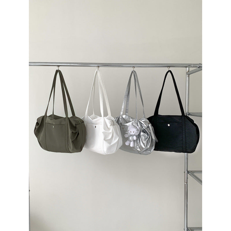 Korean Style Fashionable Simple Large Capacity Nylon One Women's Shoulder Bag