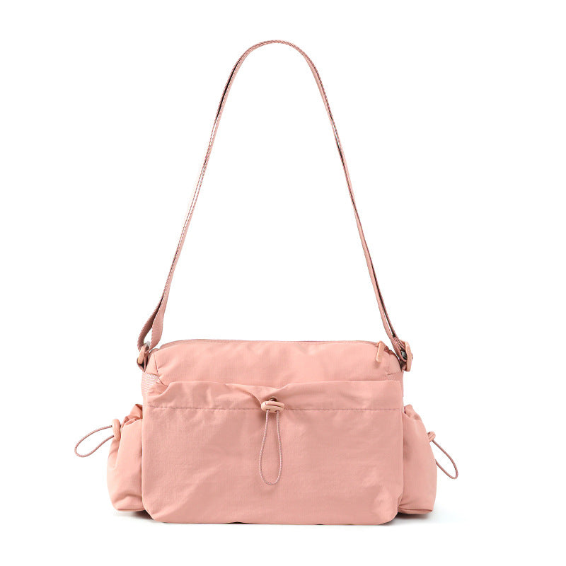 Large Capacity Fashionable Simple Solid Color Women's Messenger Bag