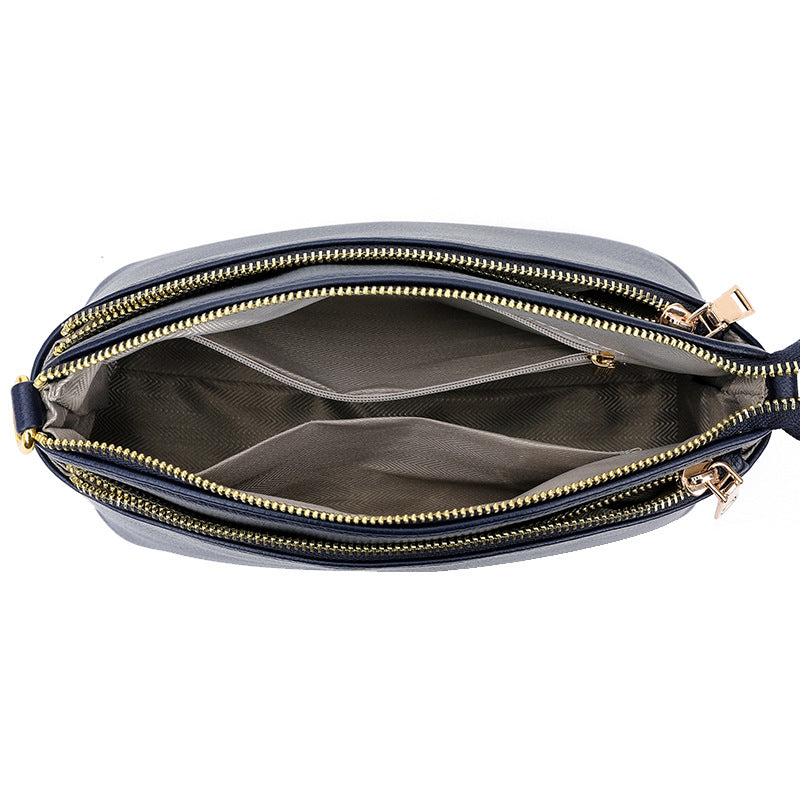 Women's Leather Fashion Top Layer Cowhide High Women's Shoulder Bag