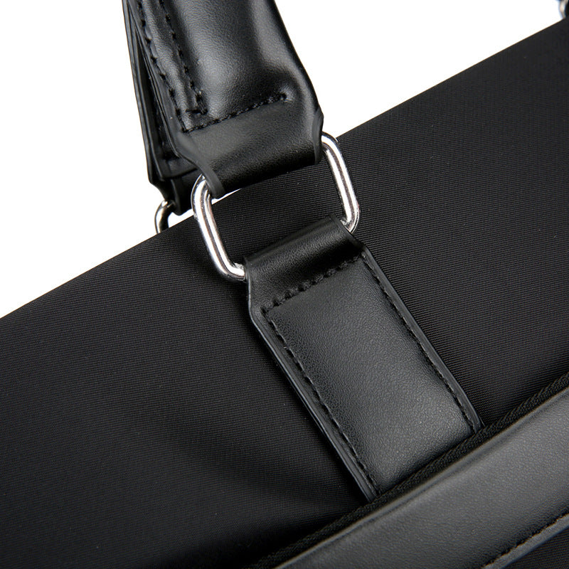 Men's Business Horizontal Oxford Cloth Commute Minimalist Bags