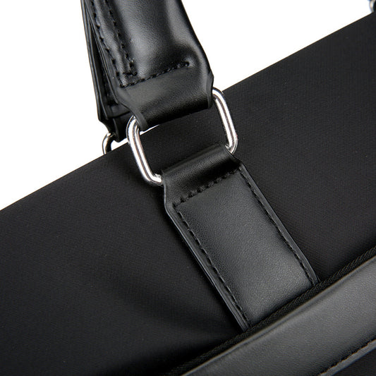 Men's Business Horizontal Oxford Cloth Commute Minimalist Bags