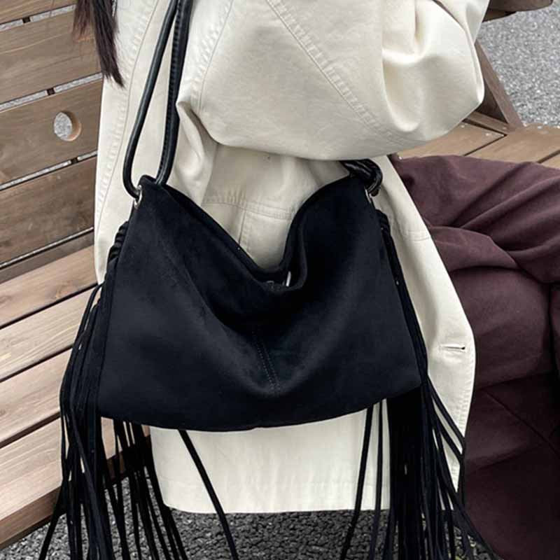 Women's Design Vintage Fashion Tassel Daily For Commuting Women's Messenger Bag