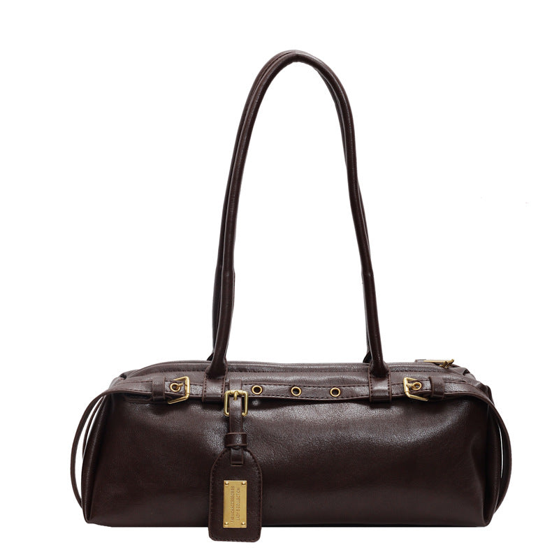 Underarm Female Niche Bowling Large Capacity Retro Bags