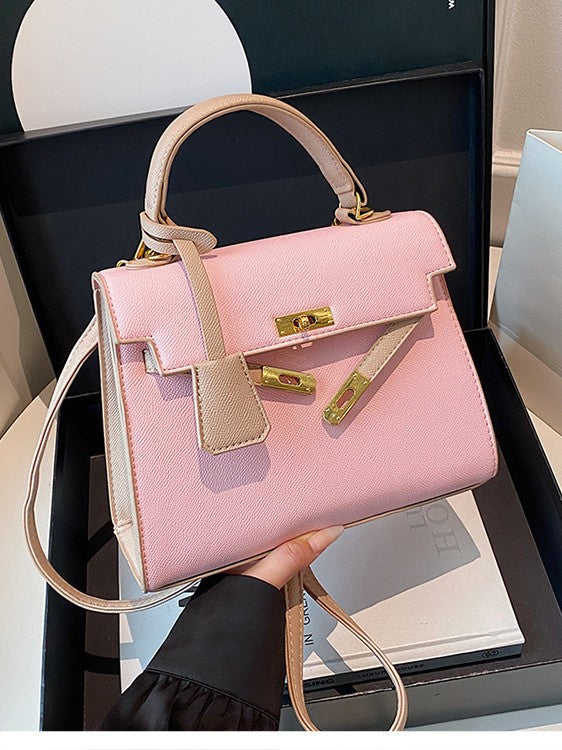 Women's Fashion Portable High Quality Solid Color Bags