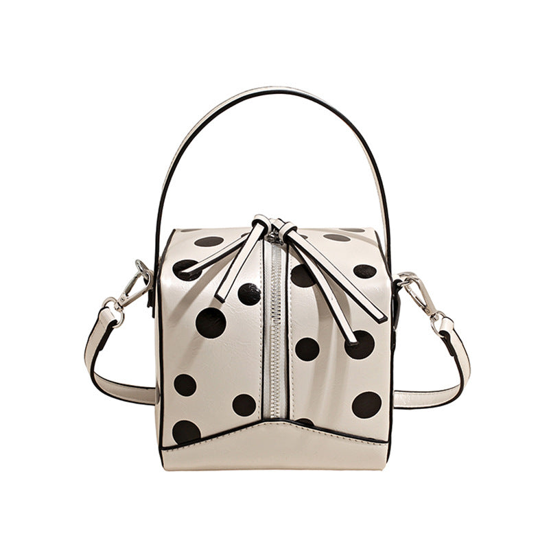Women's Simple Polka Dot Fashion Personality Design Super Women's Messenger Bag