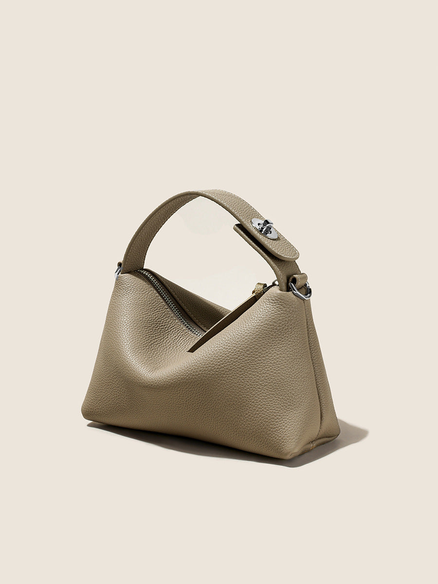 Women's Cowhide Genuine Leather High-grade Light Luxury Women's Messenger Bag