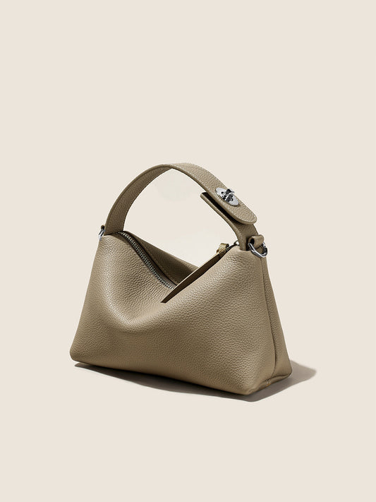 Women's Cowhide Genuine Leather High-grade Light Luxury Women's Messenger Bag