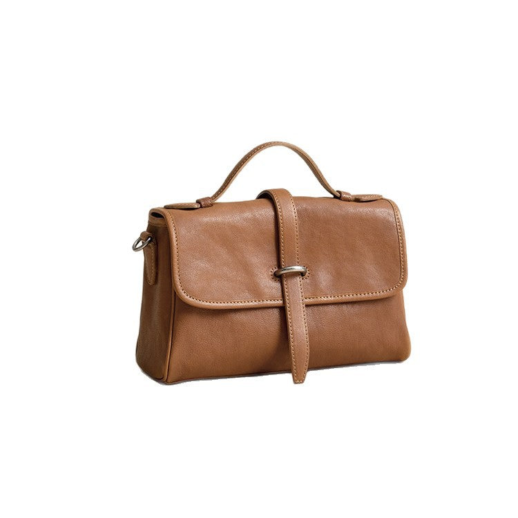 Women's Genuine Retro Large Capacity Commuter Niche Vegetable Bags