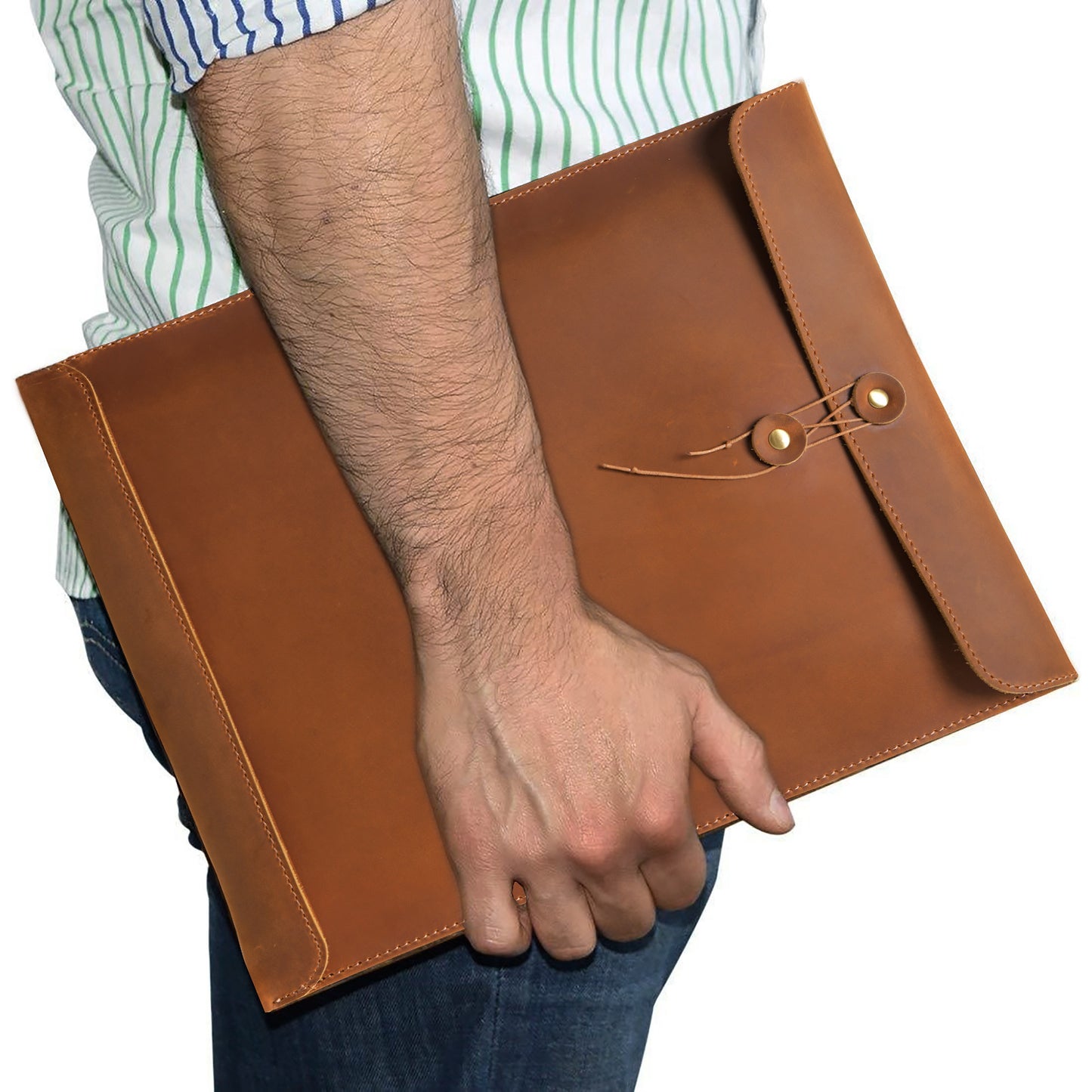 Paper File Packet Data Bill Test Storage Portable Large Men's Briefcase