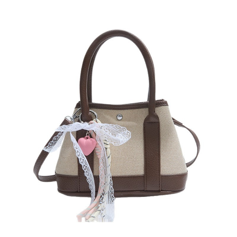 Women's Super Popular Niche Contrast Color Fashion Handbags
