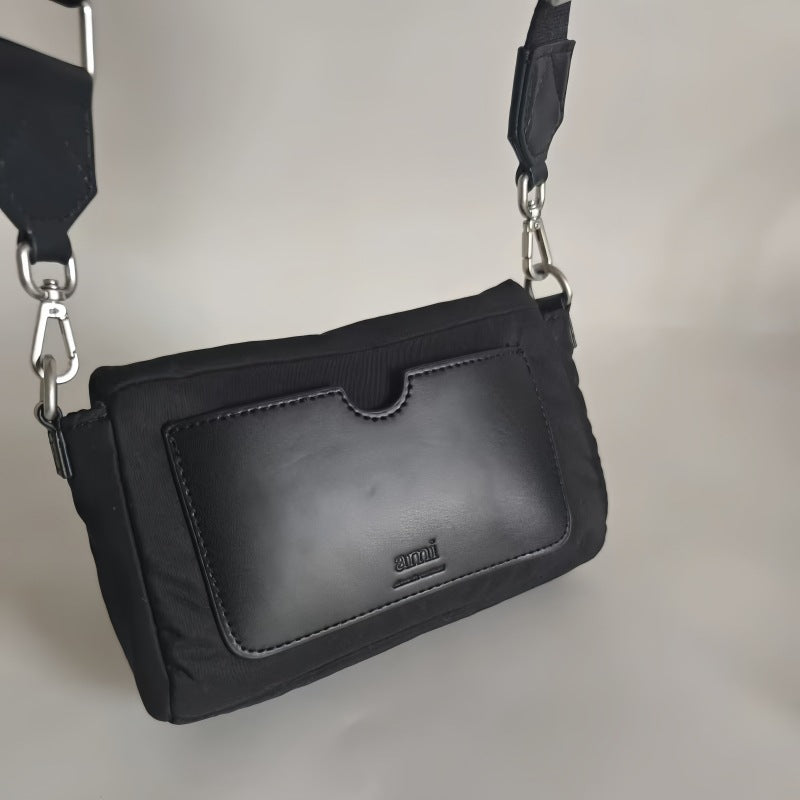 Classy Unisex First Layer Cowhide Love Shoulder Bags