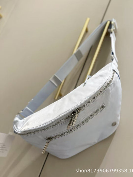 Women's & Men's Road Nylon Waterproof Adjustable Sports Satchel, Hanging Bag