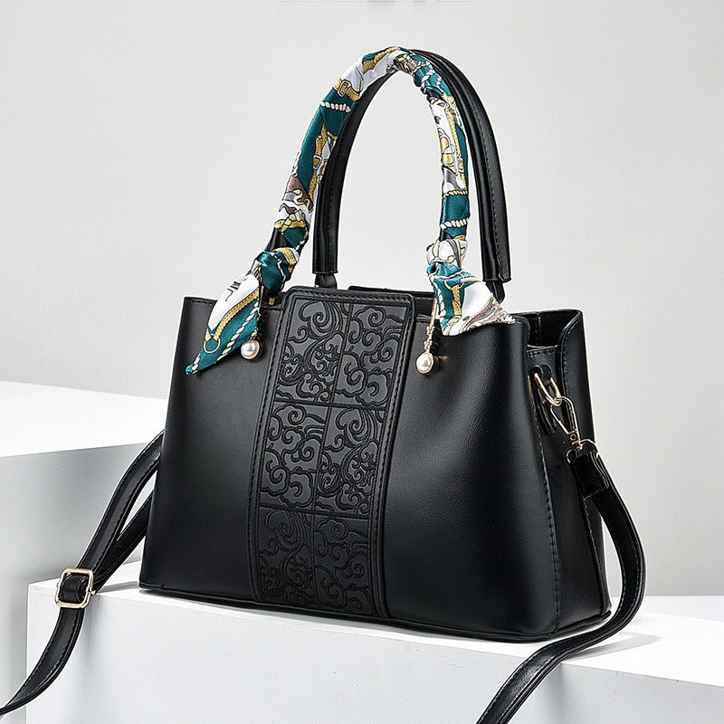 Bridal Wedding Embroidery Elegant High-grade Mom Large Women's Shoulder Bag