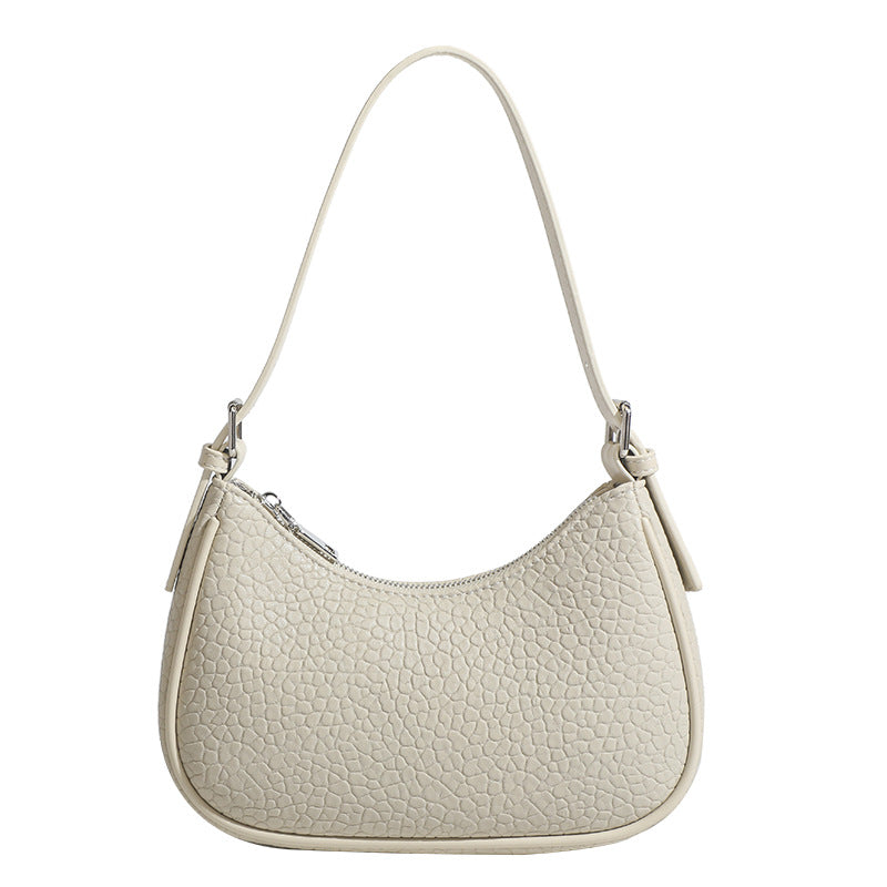 Women's Texture Trend Underarm Niche Design Fashion Women's Shoulder Bag