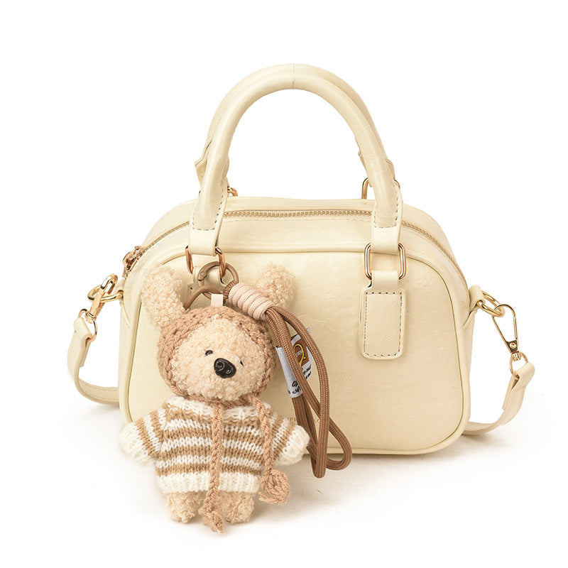 Women's Fashion Portable Bowling Early Spring Korean Style Simple Women's Messenger Bag