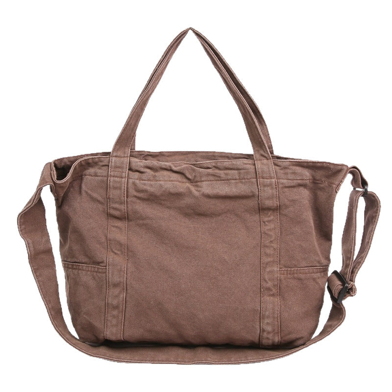 Women's Large Capacity Canvas Retro Literary Fashion Bags