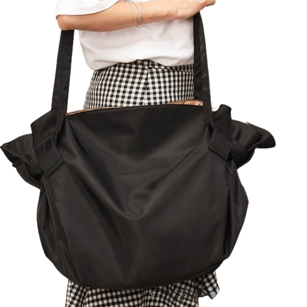 Women's Nylon Camping Lightweight Fashion Commuter Tote Bags
