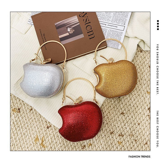 Fashion Apple Clutch Light Luxury Chain Dinner Bag