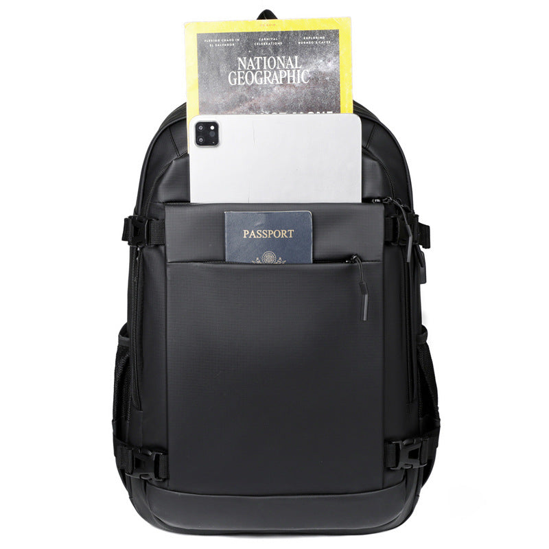 Men's Derm Printed Computer Large Capacity Business Backpack