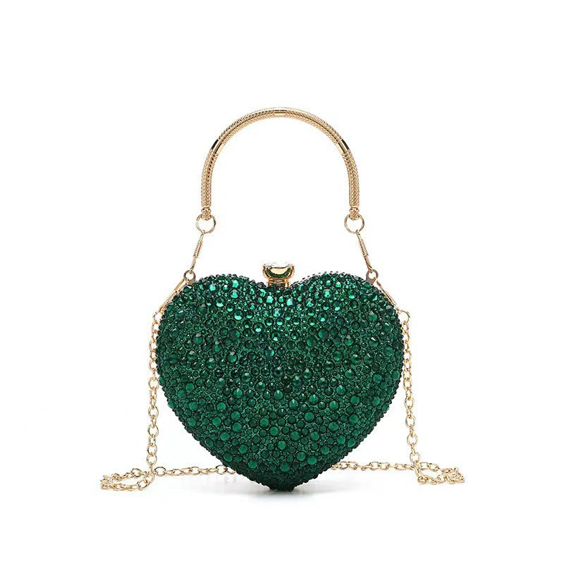Women's Rhinestone Spring Fashion Mini Love One Bags