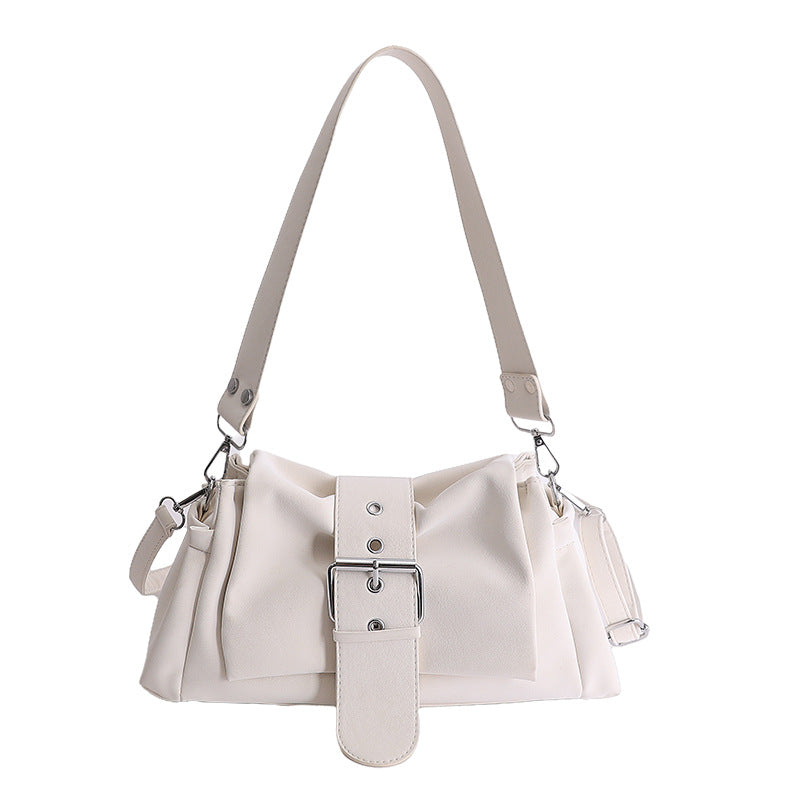 Trendy Frosted Portable Fashion Korean Retro Buckle