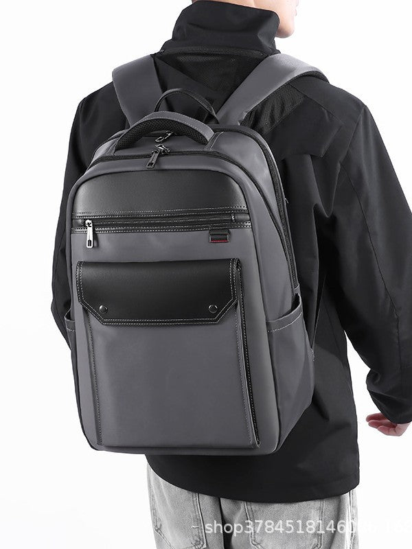 Men's Large Capacity Commute Inch Computer Durable Business Backpack