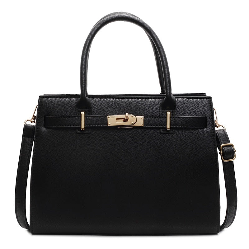 Women's Large Capacity Totes Light Luxury Simple Textured Temperamental Women's Shoulder Bag