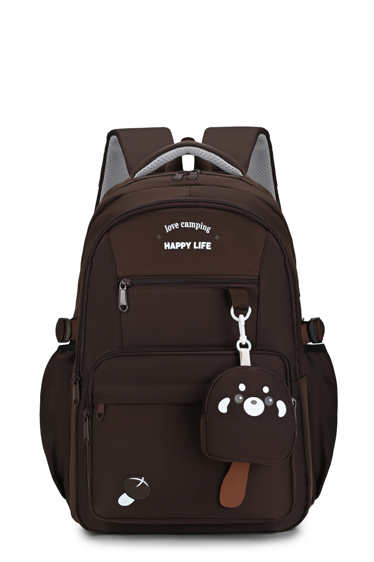 Solid Color Simple Fashion Cute Puppy Lightweight For Going Out Backpacks
