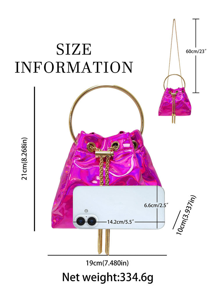 Fashion Women's Korean Simple Chain Niche Dinner Bag