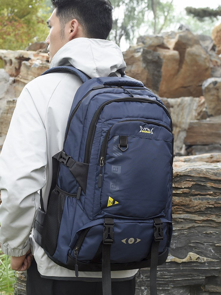 Women's & Men's Large Size Capacity Nylon Mountain Climbing, Hiking Bag