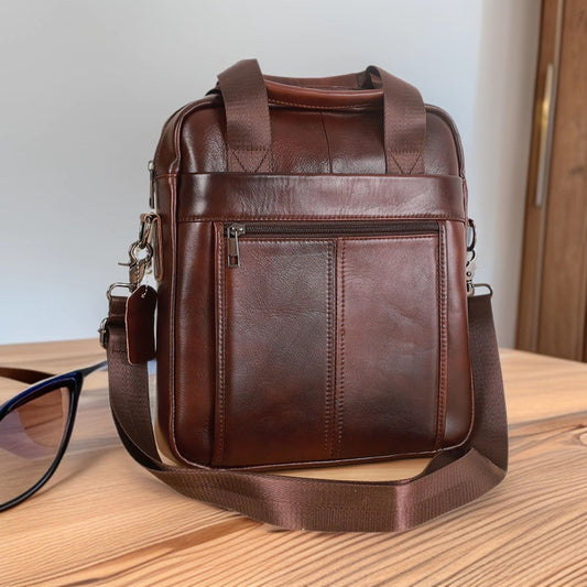 Men's Leather First Layer Cowhide Vintage Backpacks