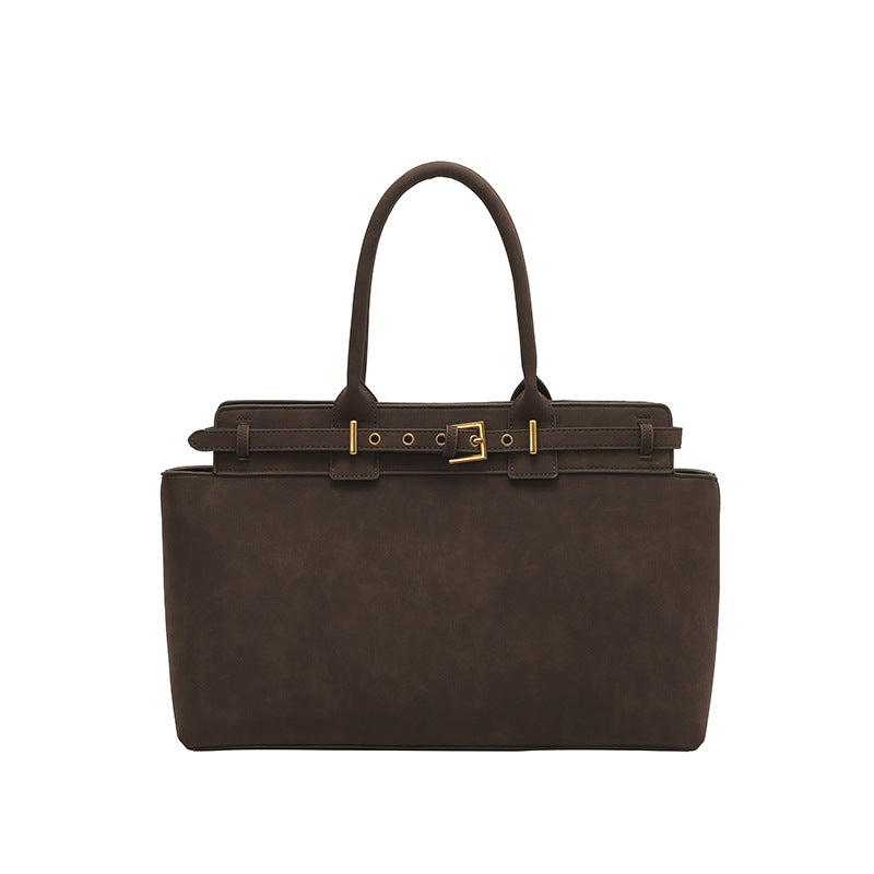 Women's Retro Business Commute Light Luxury High-grade Handbags