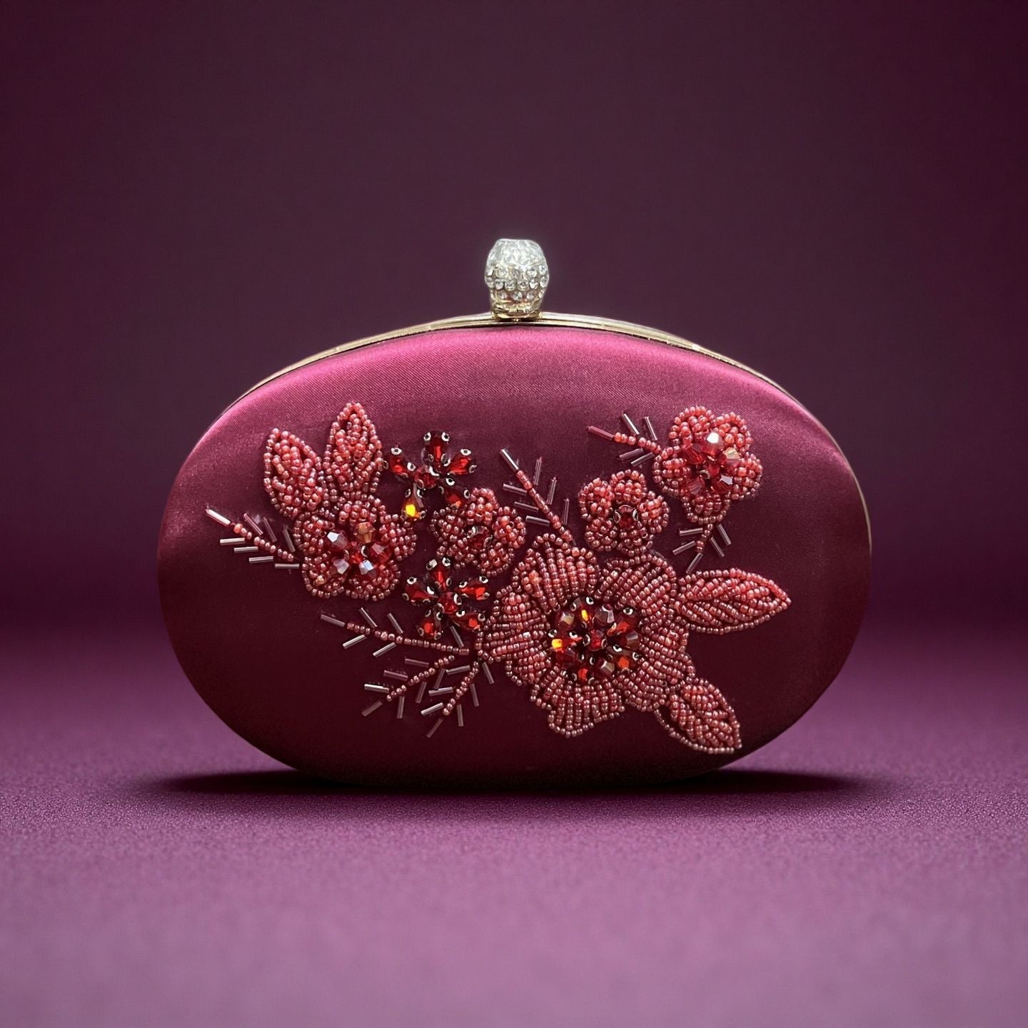 Women's Retro Pearl Embroidery Decorative Dress Cheongsam Women's Clutch