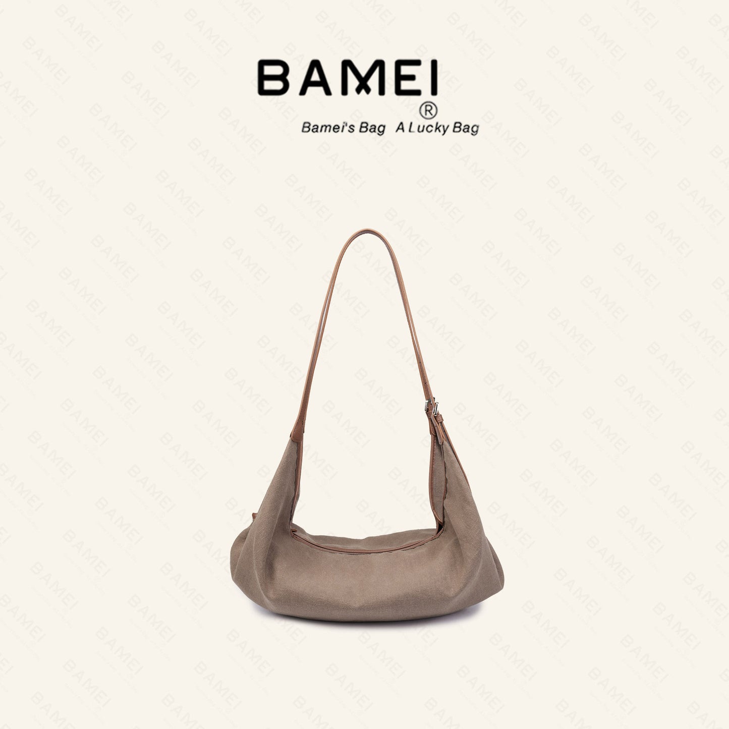 Eight Ramie Fashion Simple Lightweight Exquisite Women's Messenger Bag