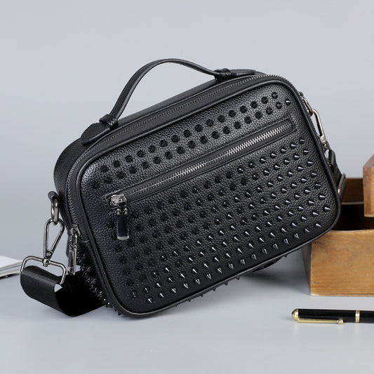 Punk Rivet Fashion Large Capacity Storage Shoulder Bags
