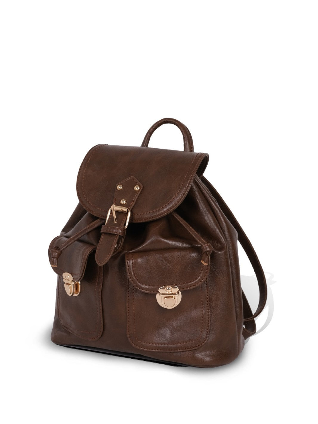 Retro High Sense Fashion Female Versatile Large Capacity Leisure Backpack