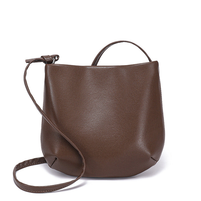 Women's Genuine Leather Underarm Cell Fashion Retro Bags