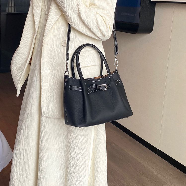 Women's High-grade Genuine Leather Dumpling Portable Vegetable Women's Shoulder Bag