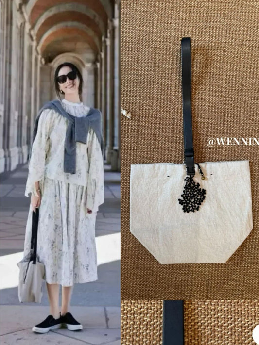Cotton Linen Versatile Leisure Summer Four Women's Clutch