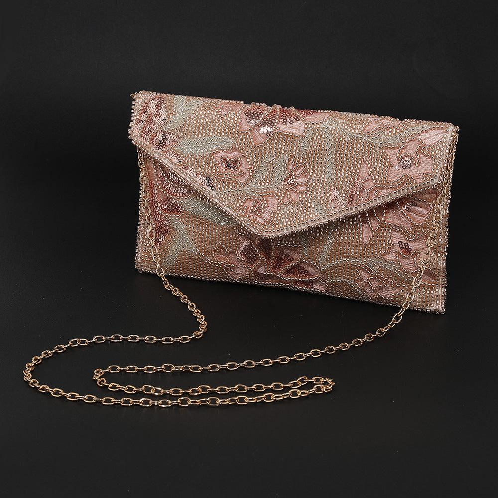 Creative High-grade Chain Cheongsam Fashion Shiny Rhinestone Bags