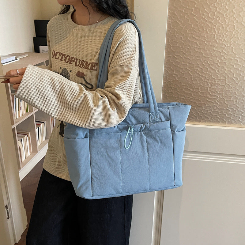 Comfortable Women's Quilted Large Capacity Lightweight Women's Shoulder Bag