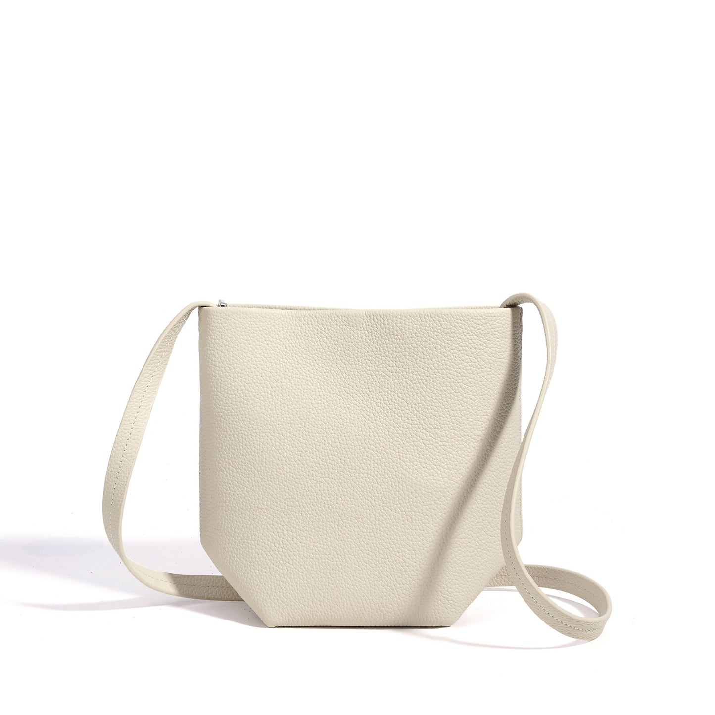 Women's Korean Simple Mobile Genuine Leather Minimalist Women's Shoulder Bag