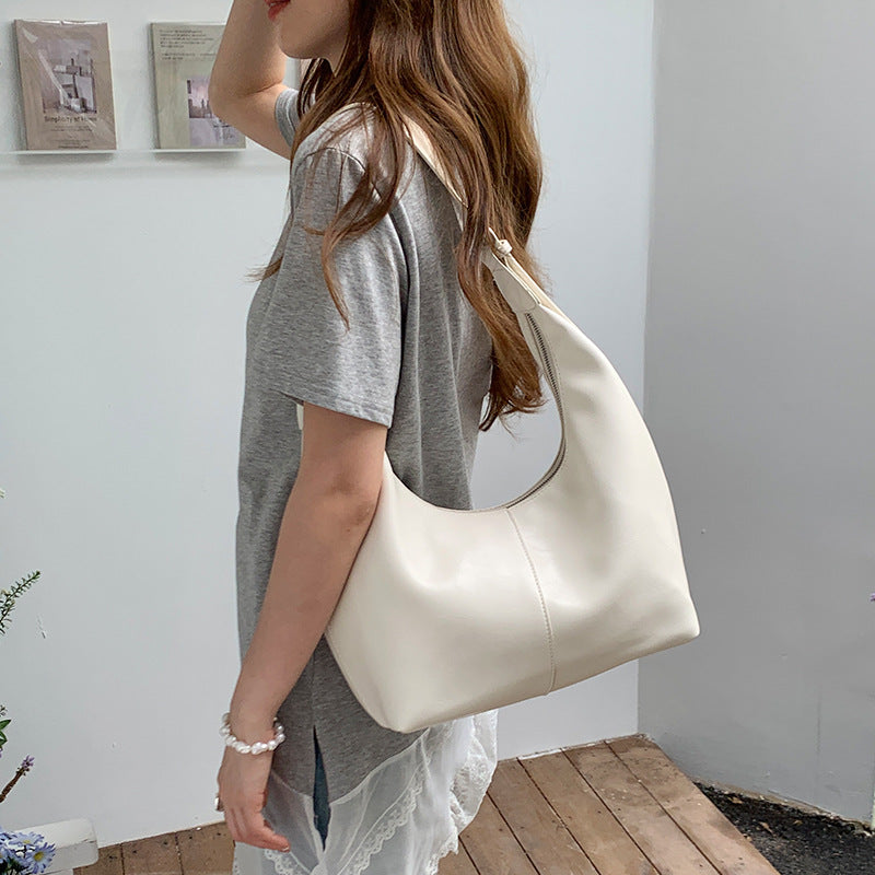 Women's Fashion Popular Dumpling High Texture Selenodont Underarm Bag
