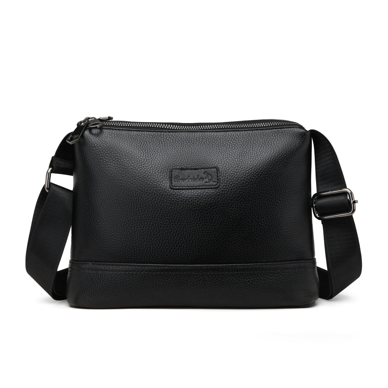 Men's Leather Full Grain Multifunctional High-grade Large Men's Shoulder Bag