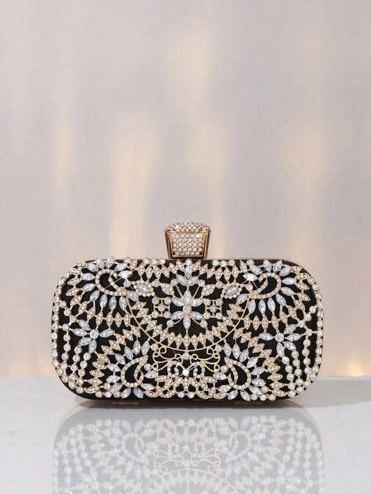 Women's Banquet Hand Holding Clutch Diamond Dress Dinner Bag