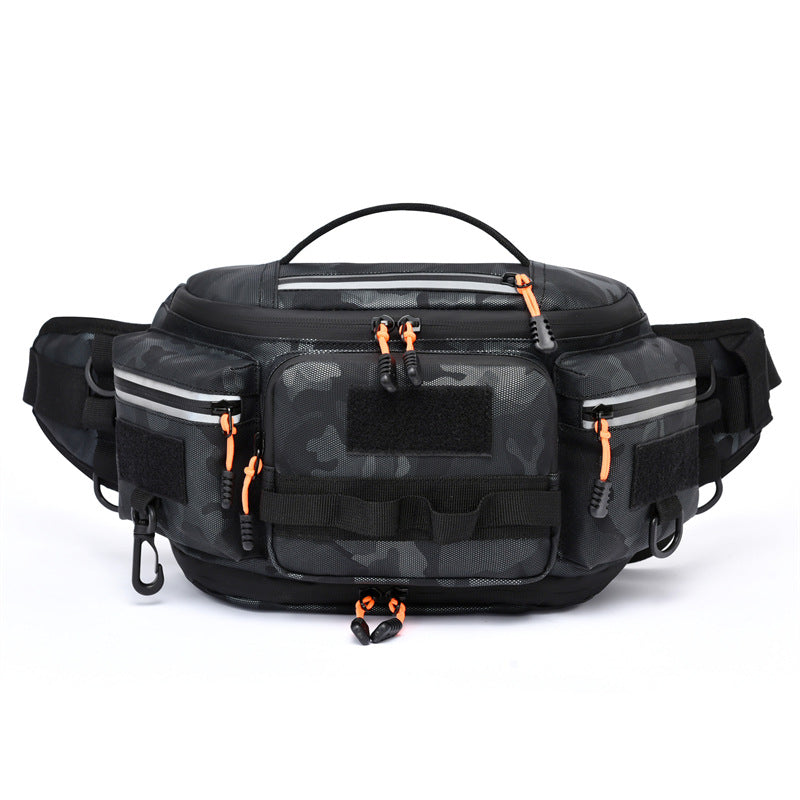 Men's Large Capacity Riding Motorcycle Fishing Gear Lure Men's Fanny Pack