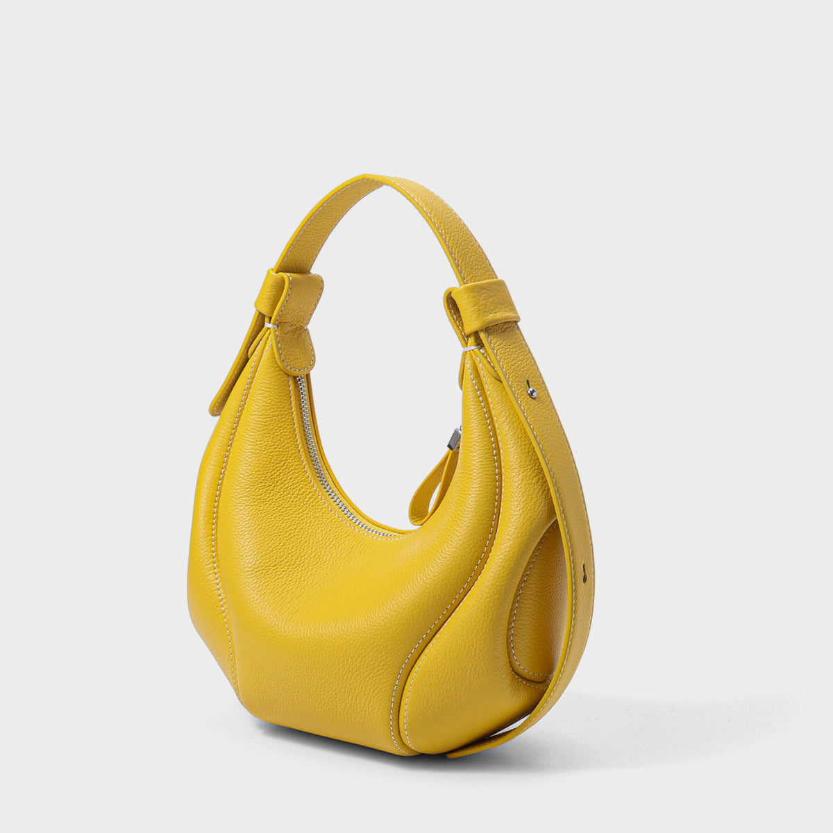 Women's Fashion Underarm Summer First Layer Cowhide Bags