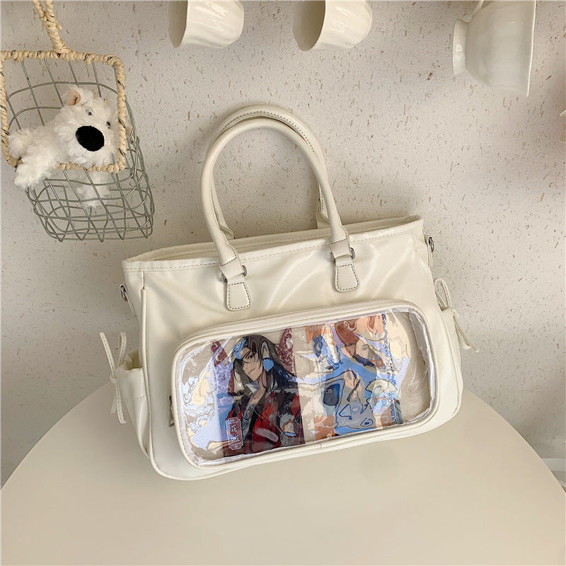 Leisure One Cartoon Class Versatile Large Women's Shoulder Bag